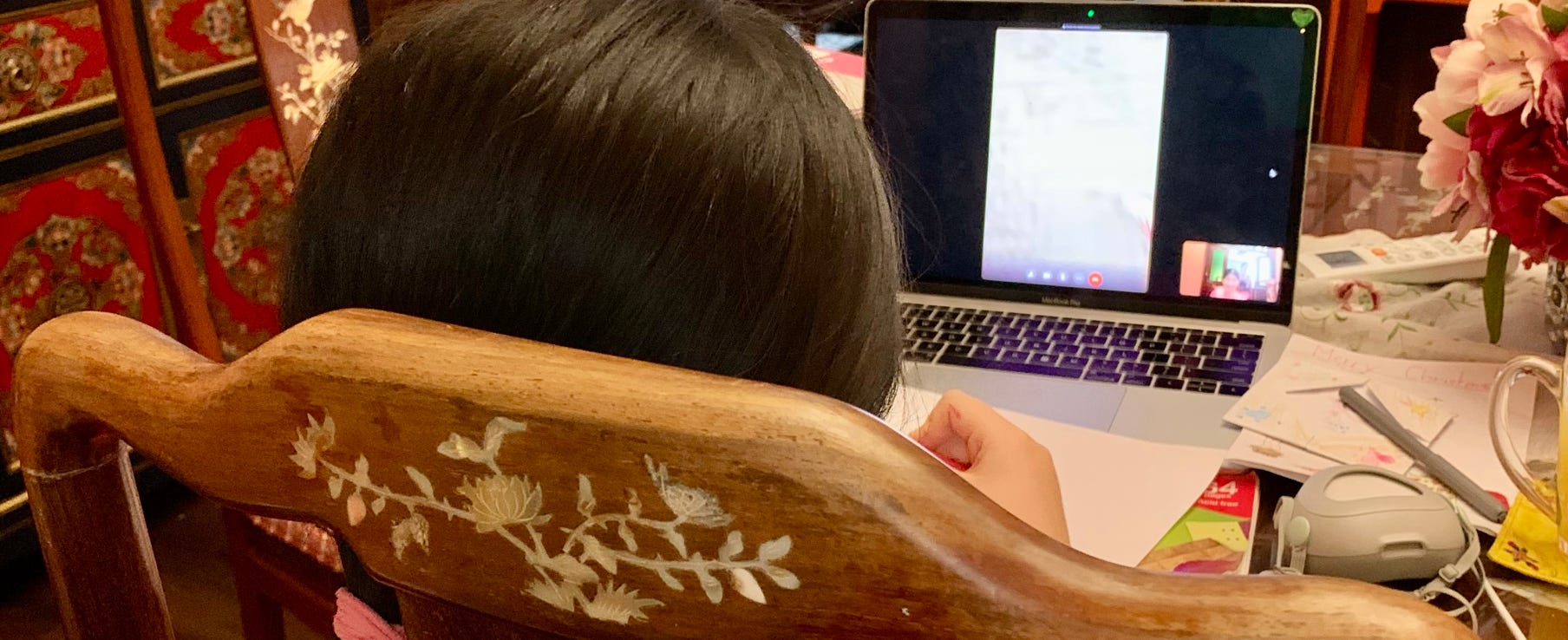 Homeschooling and Outschool.