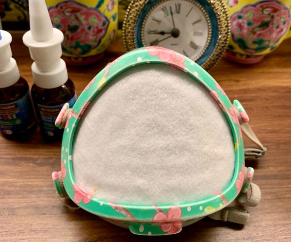 Flo Mask keeping me safe from COVID.